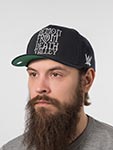 Бейсболка MITCHELL NESS арт. HP13232-TTTBLCK Undertaker Statement Pro WWE (черный)